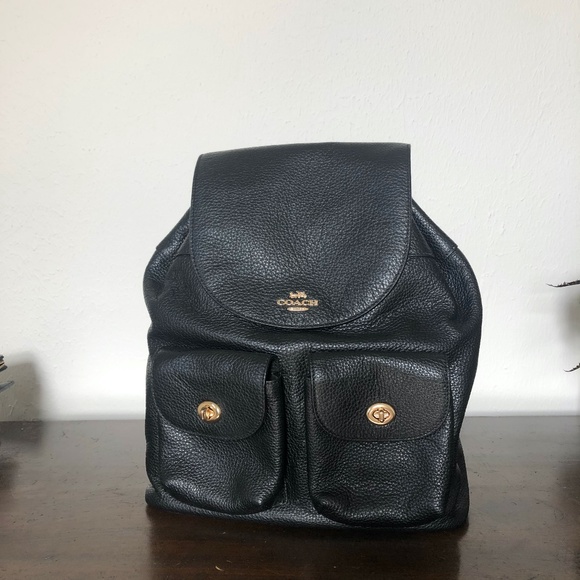 COACH Black Backpack main image 8